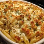 Chicken Alfredo Pasta Bake
