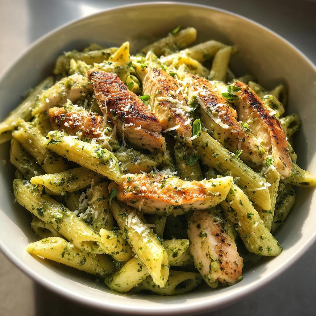 Chicken Pesto Pasta - detail 1