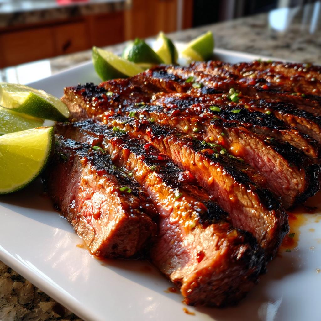 Chili Lime Flank Steak - detail 1