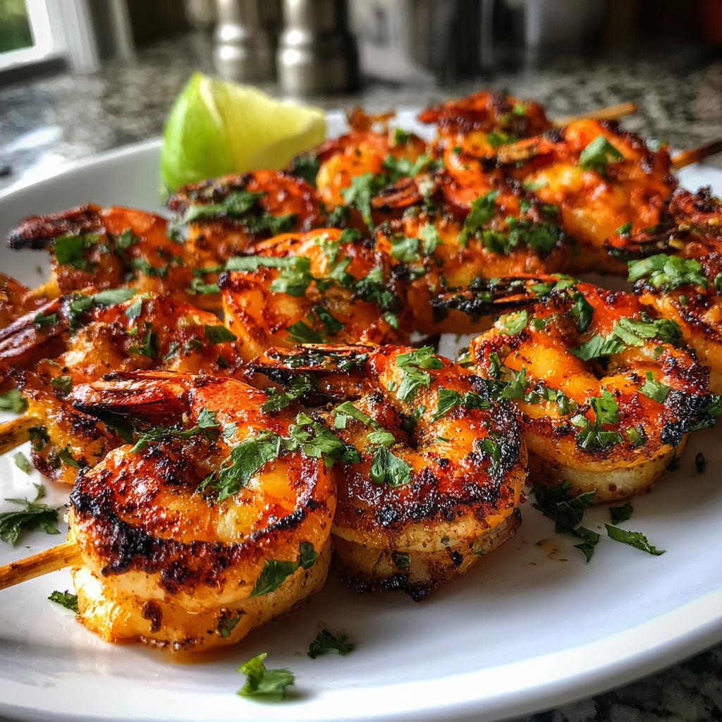 Chili Lime Grilled Shrimp - detail 1