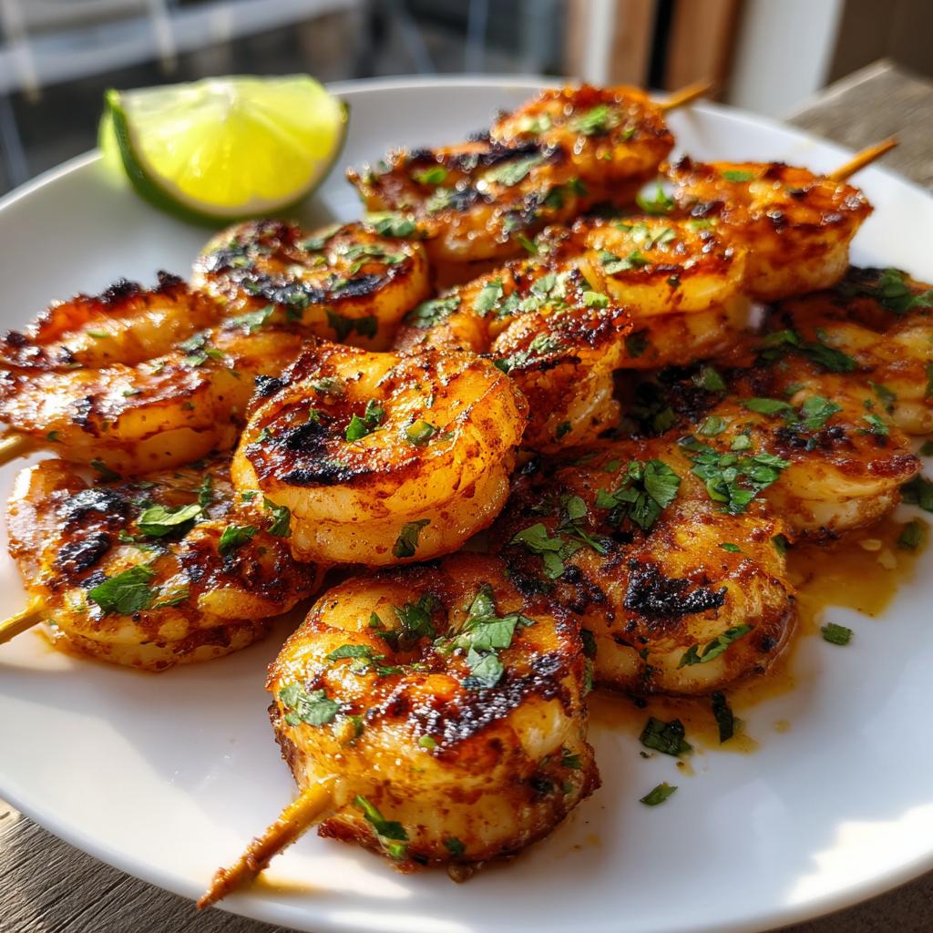 Chili Lime Grilled Shrimp