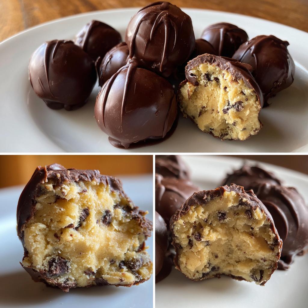 Chocolate Chip Cookie Dough Truffles - detail 1