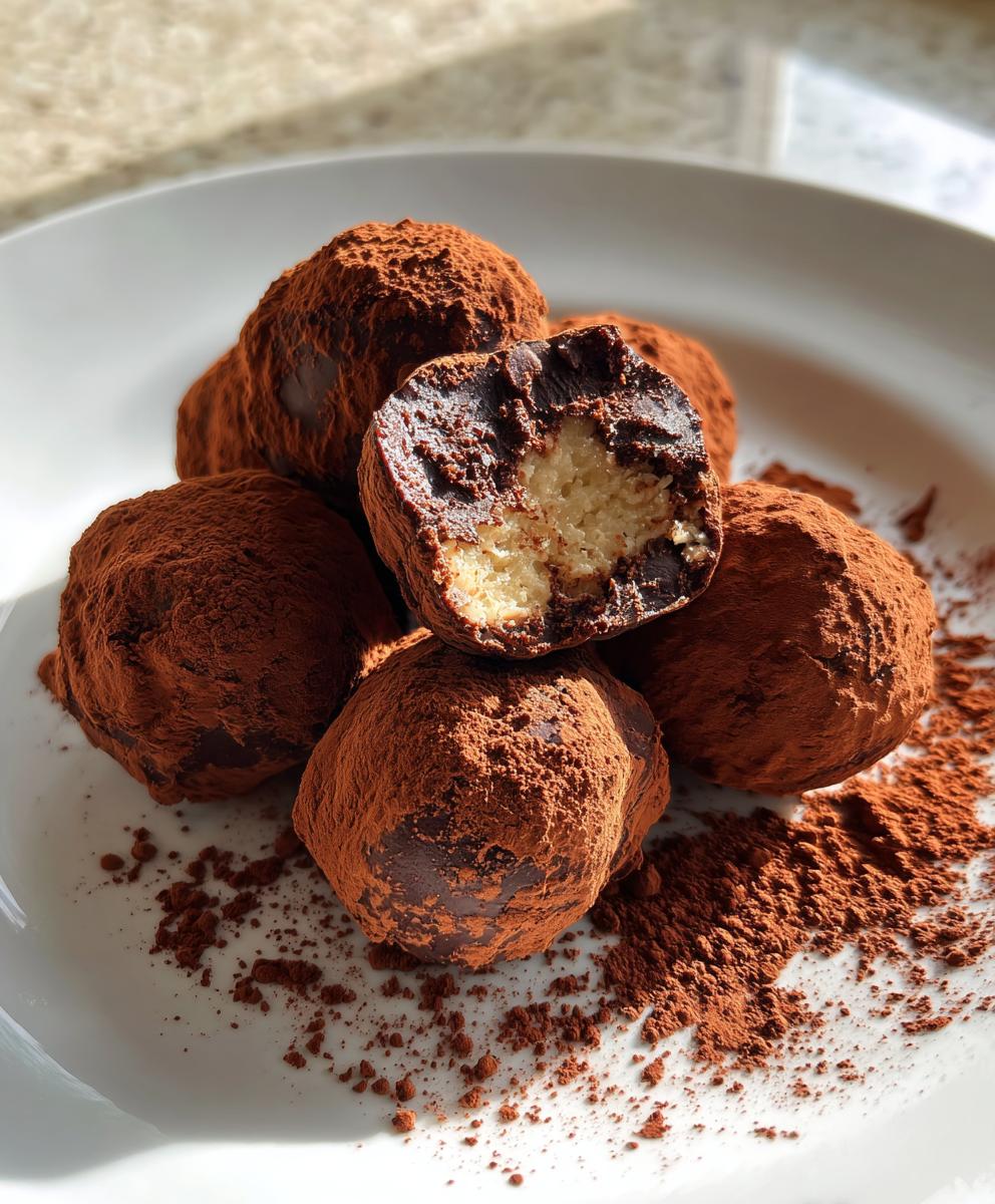 Chocolate Mint Truffles