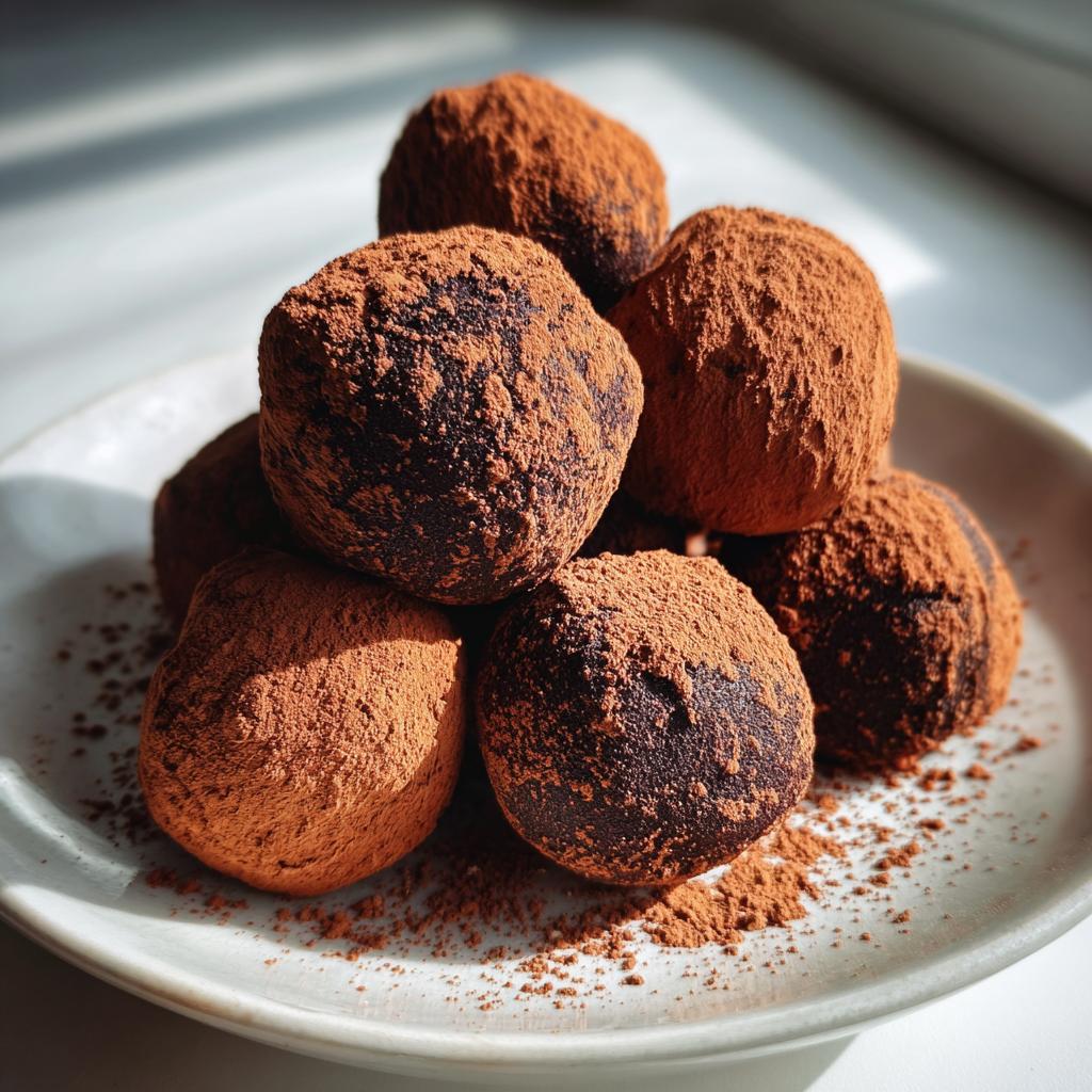 Chocolate Orange Truffles - detail 1