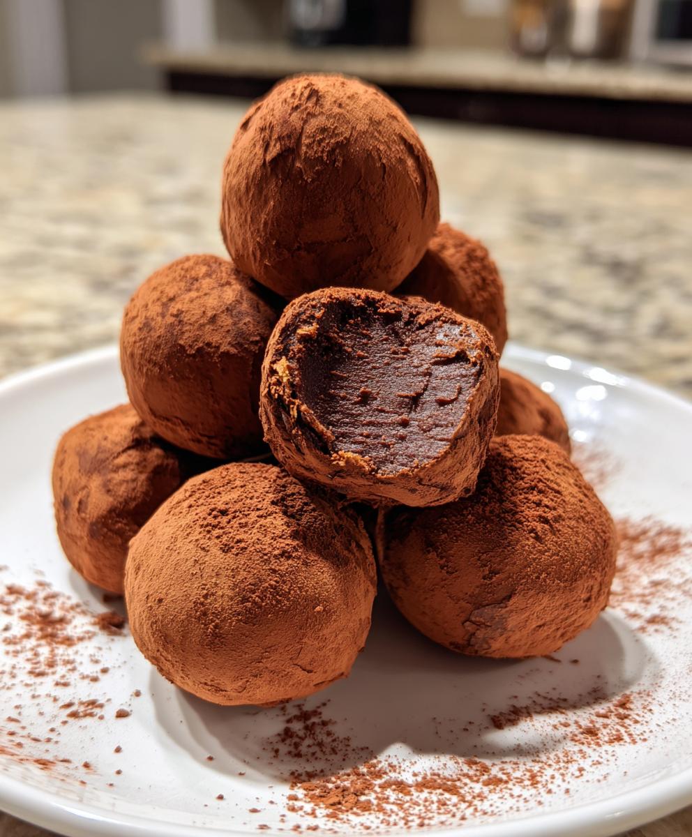Chocolate Peanut Butter Truffles - detail 1