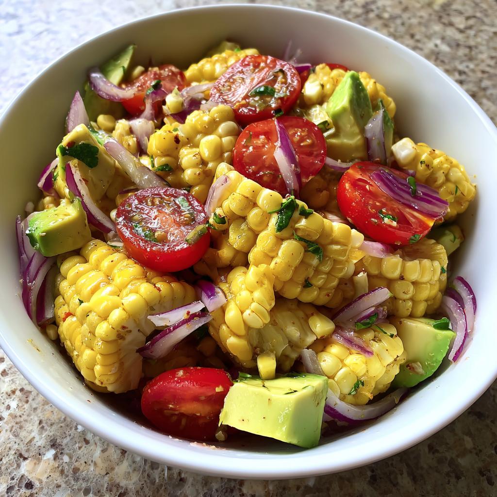Corn and Tomato Salad - detail 1