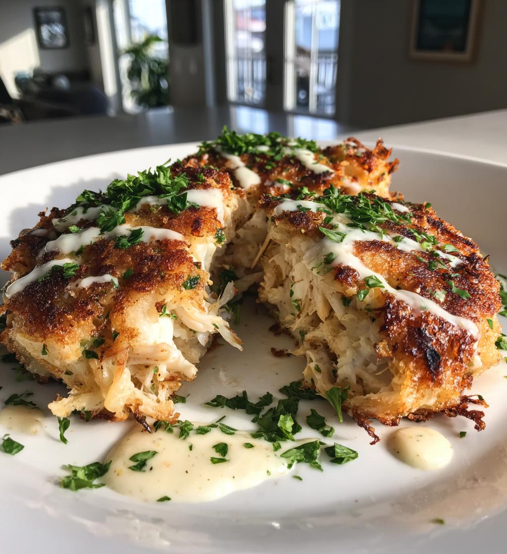 Crab Cakes with Lemon Aioli - detail 1