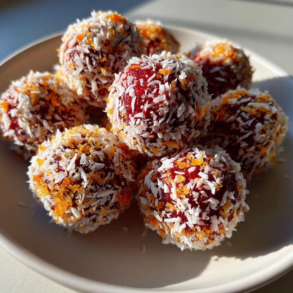 Cranberry Orange Truffles