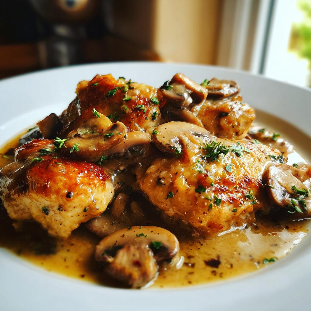 Creamy Chicken Marsala - detail 1