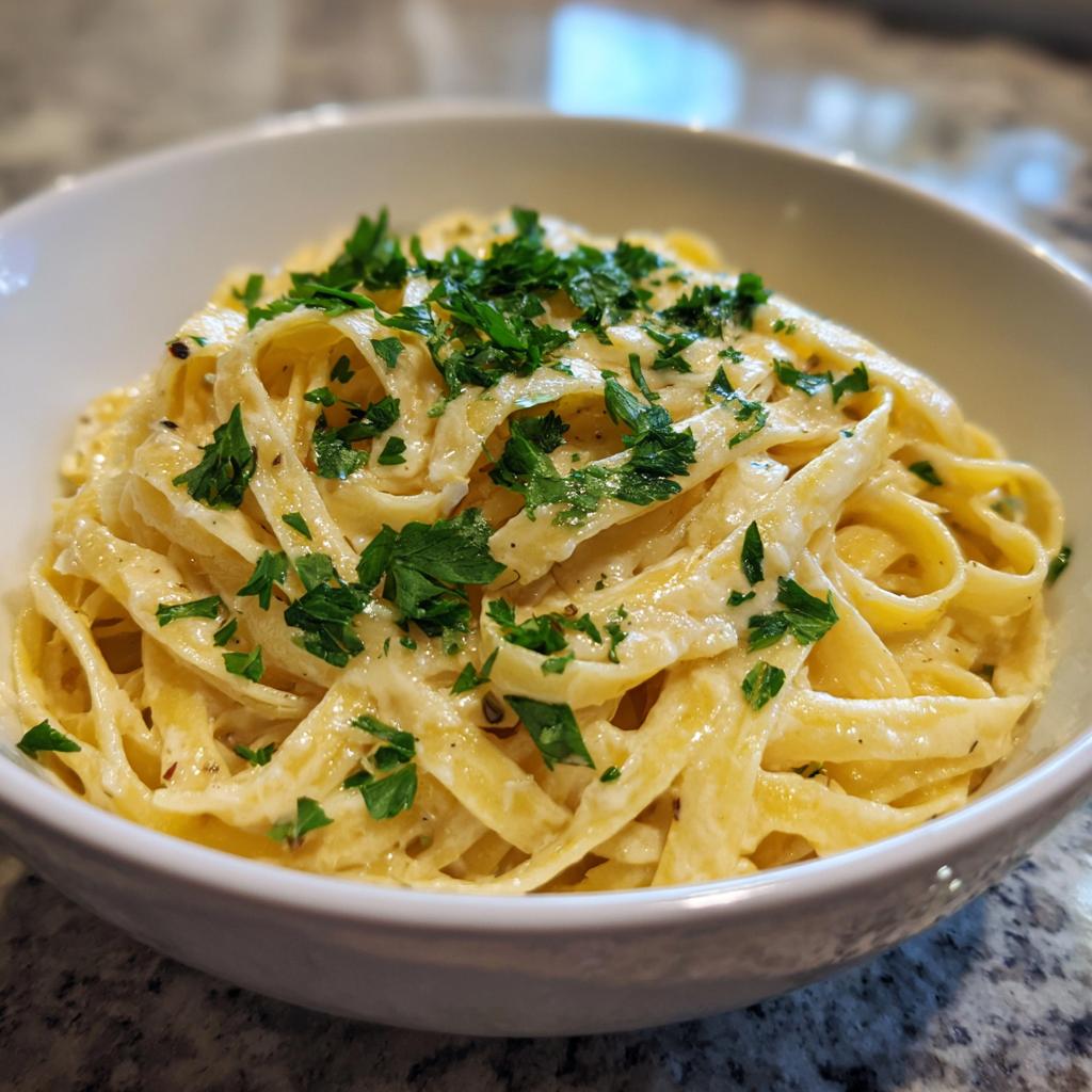Creamy Garlic Parmesan Pasta