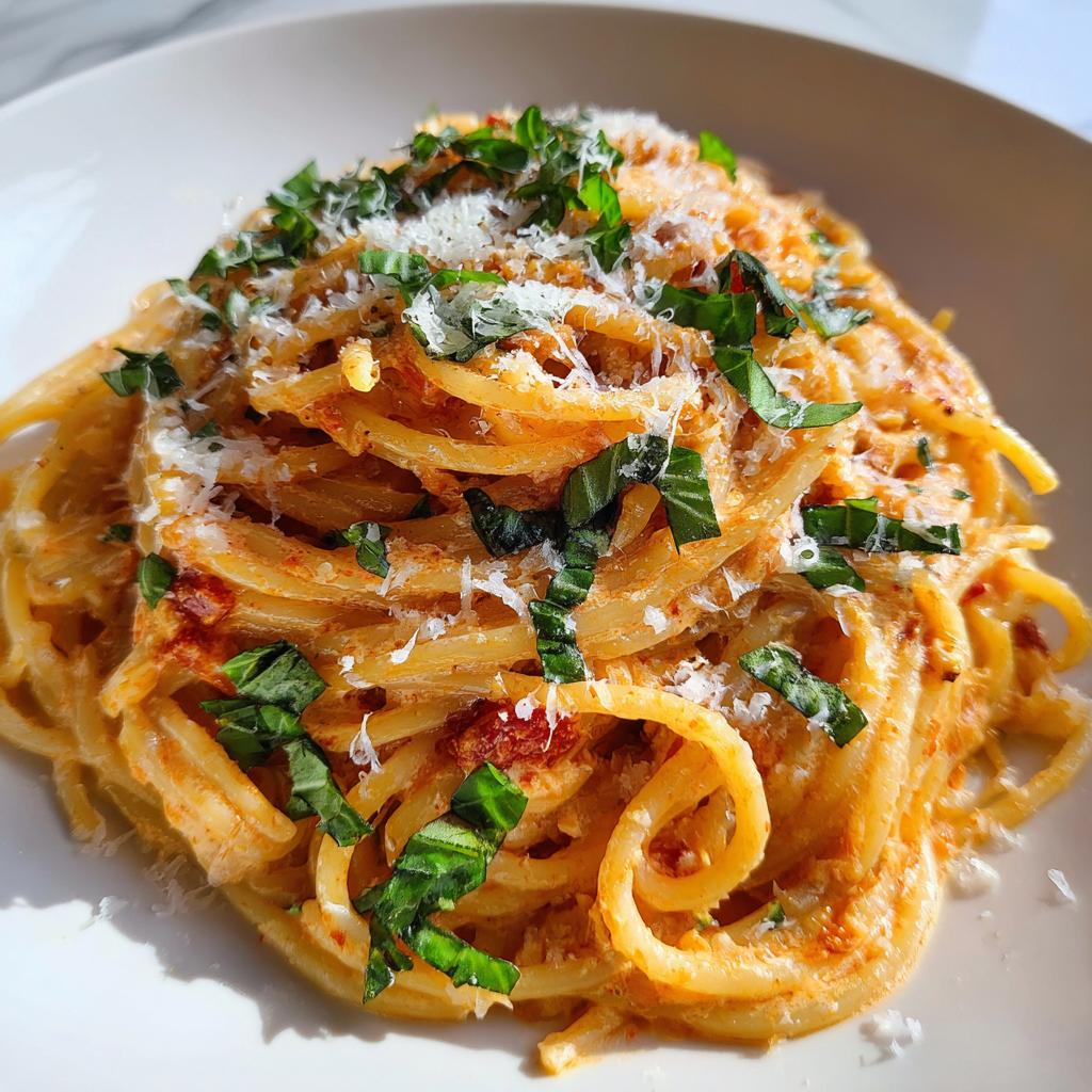 Creamy Tomato Basil Pasta - detail 1