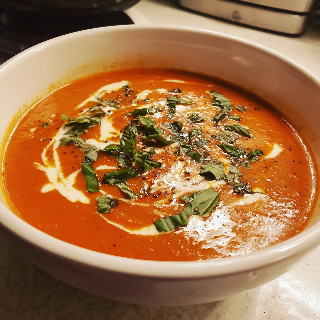 Creamy Tomato Basil Soup