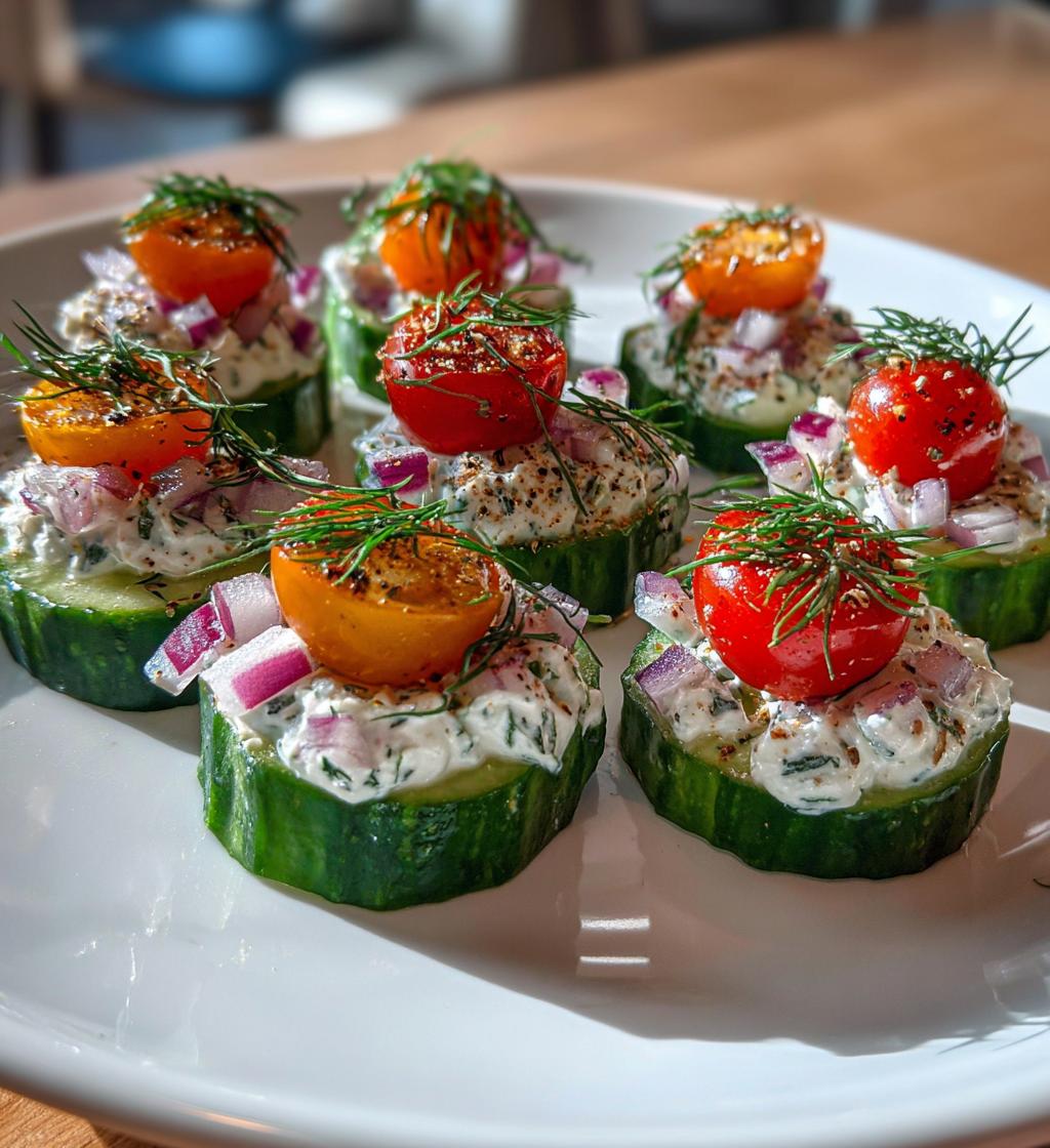 Cucumber Bites