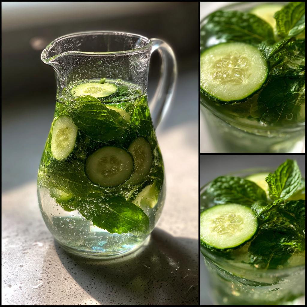 Cucumber Mint Water