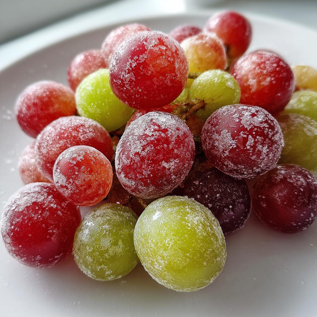 Frozen Grapes - detail 1