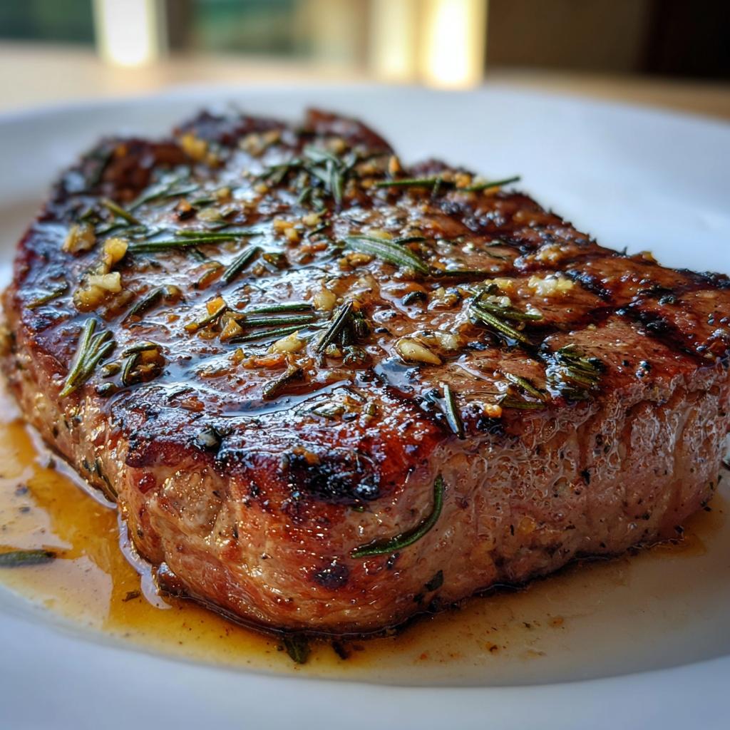Garlic Rosemary Grilled Steak - detail 1