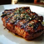Garlic Rosemary Grilled Steak