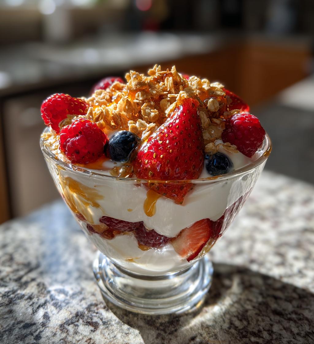 Greek Yogurt Parfait - detail 1
