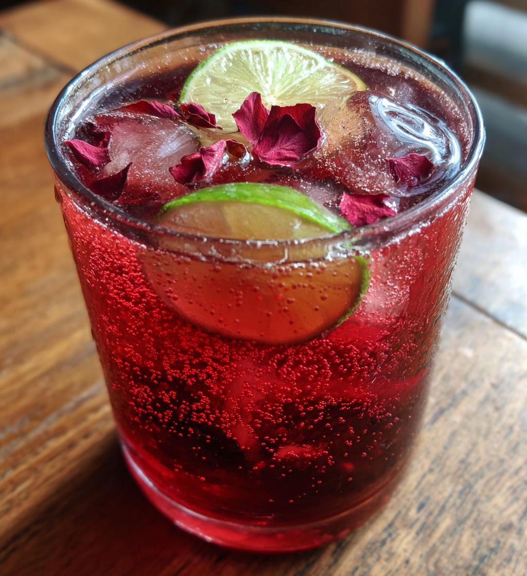 Hibiscus Iced Tea - detail 1