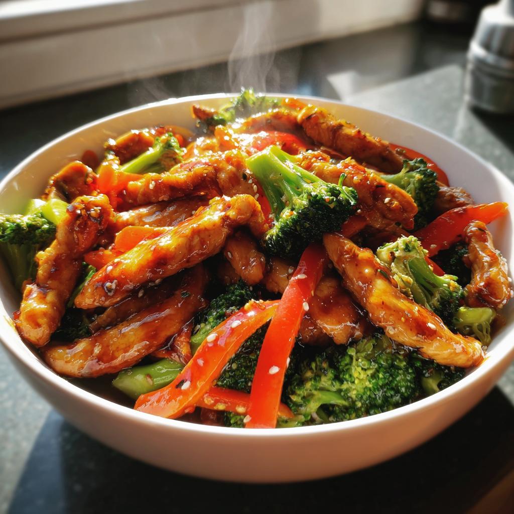 Honey Garlic Chicken Stir-Fry - detail 1