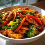 Honey Garlic Chicken Stir-Fry