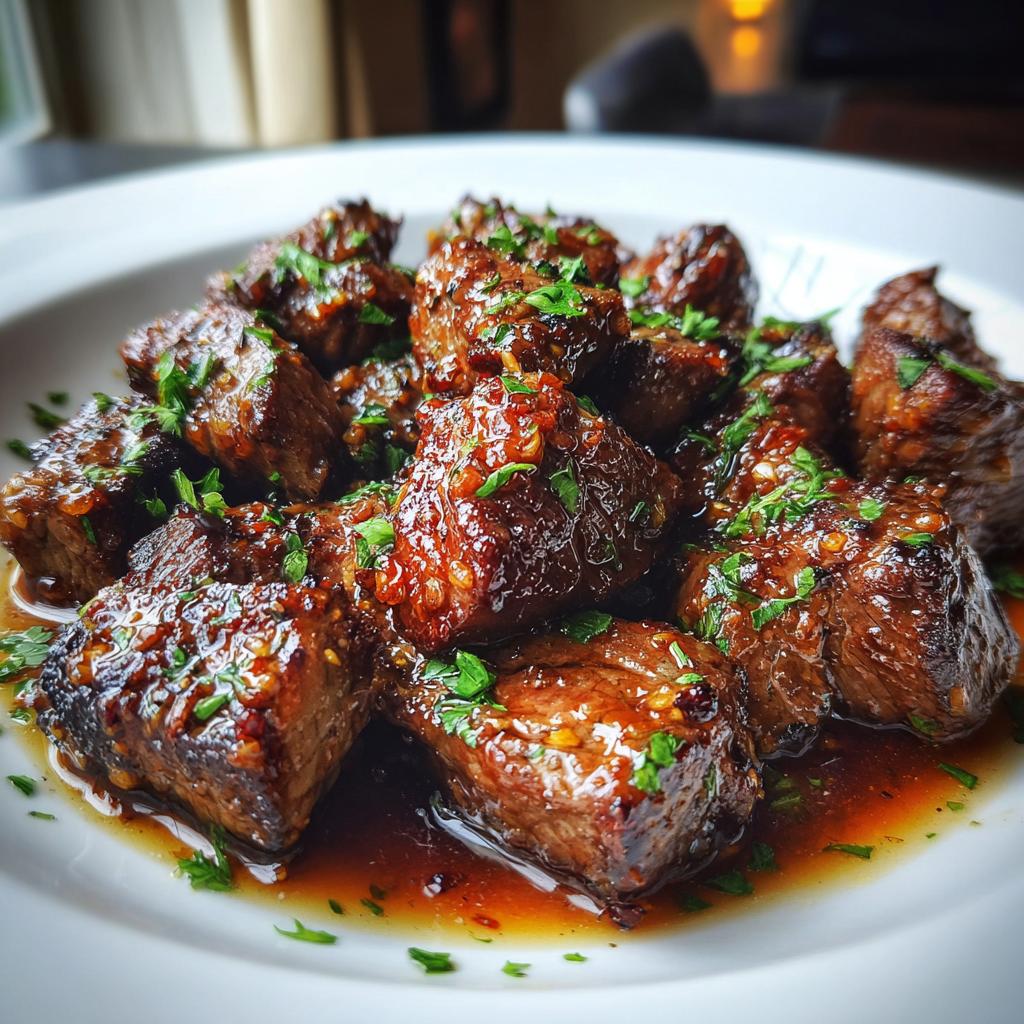 Honey Garlic Steak Bites - detail 1