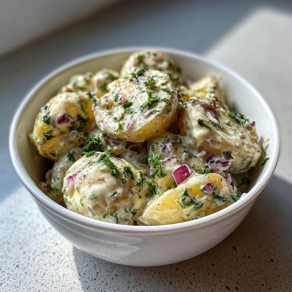 Julia Child's Potato Salad - detail 1