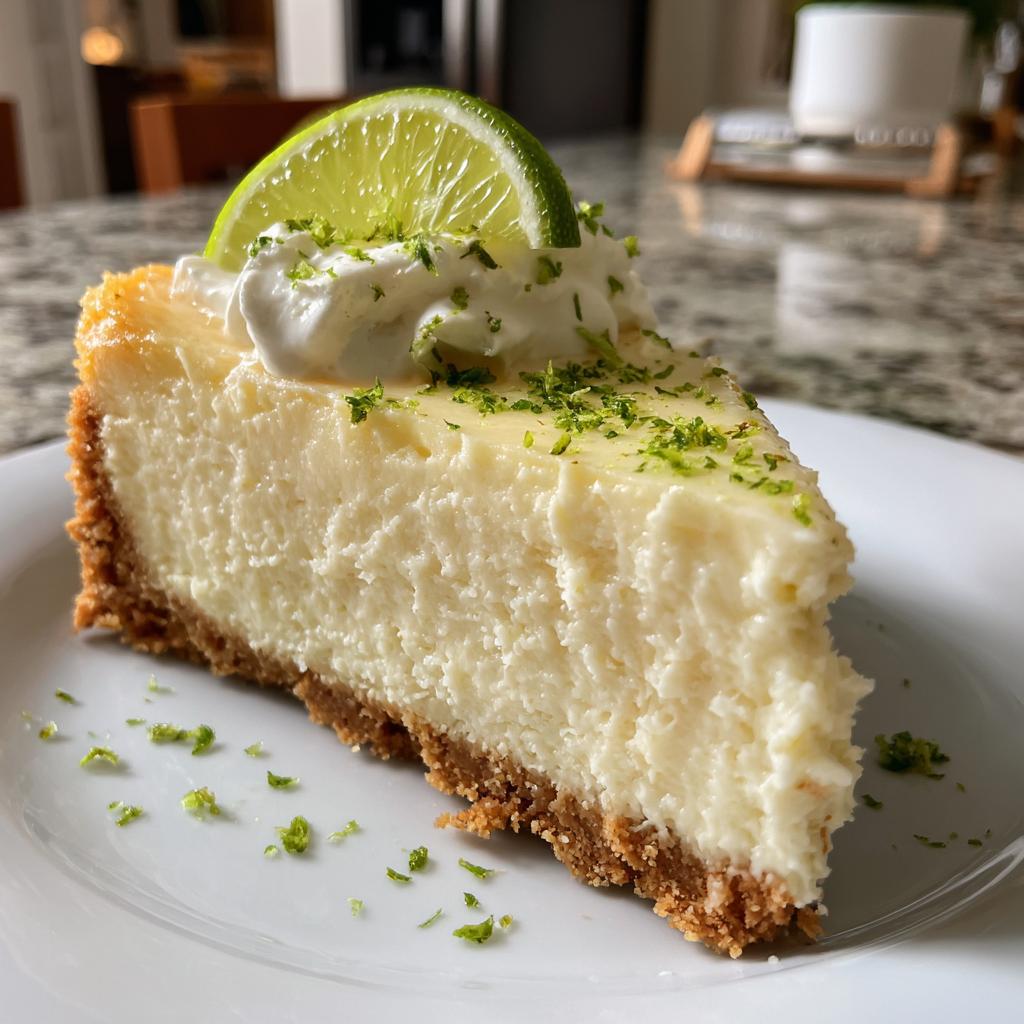 Key Lime Cheesecake - detail 1