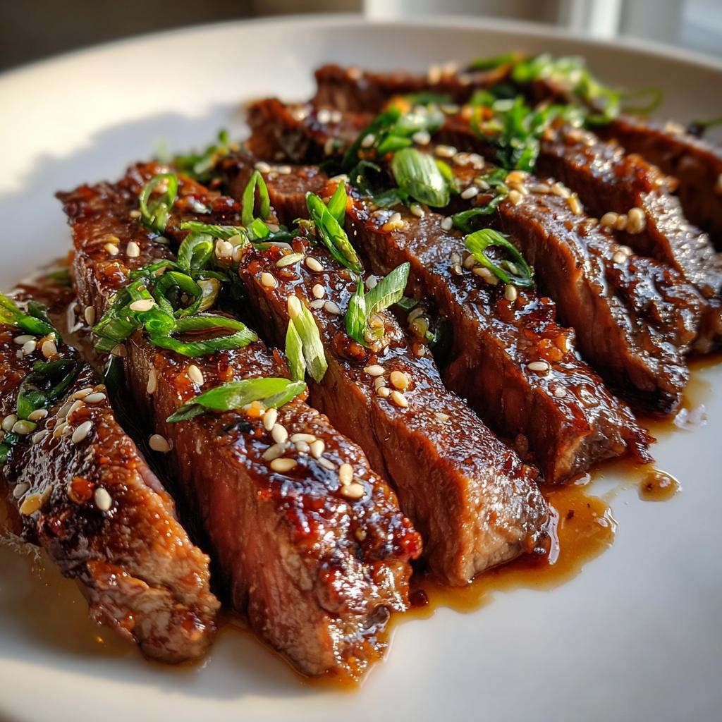Korean Bulgogi Steak