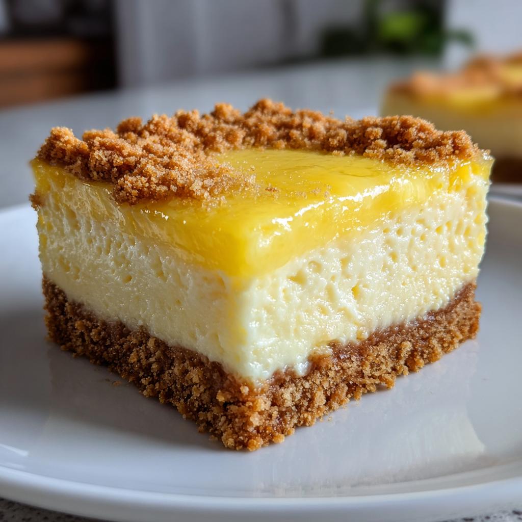 Lemon Cheesecake Bars - detail 1