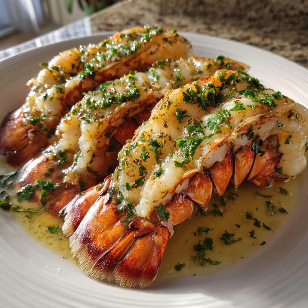Lemon Garlic Butter Lobster Tails - detail 1