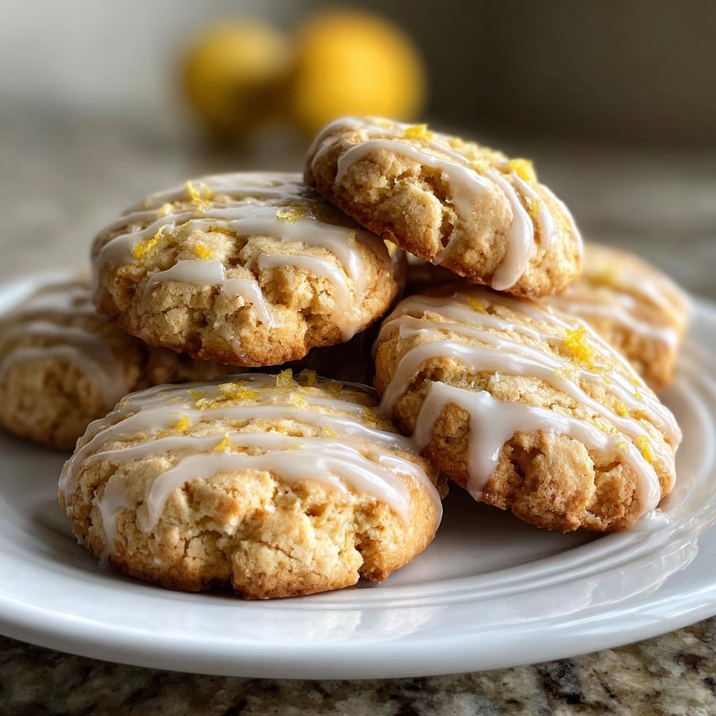 Lemon Glazed Cookies - detail 1