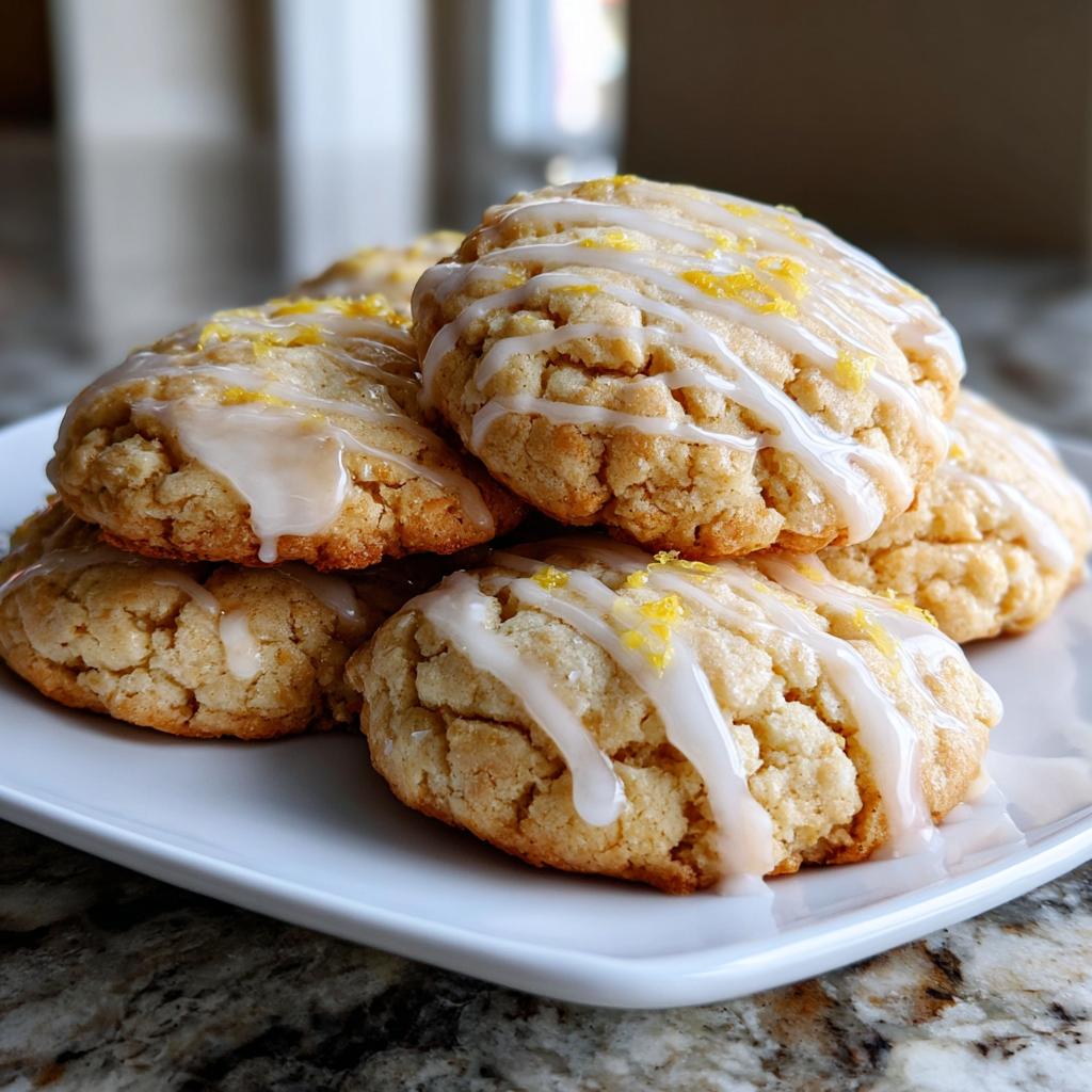 Lemon Glazed Cookies