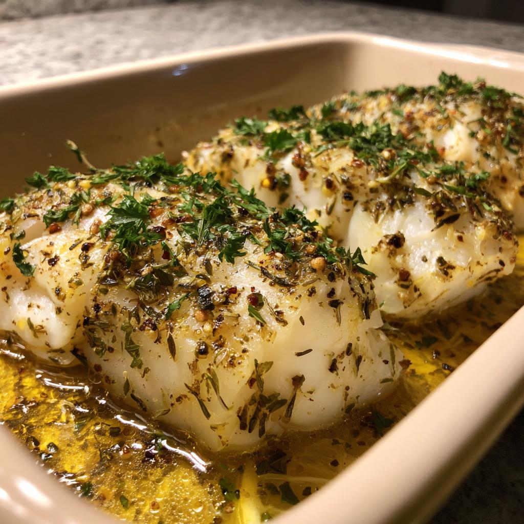 Lemon Herb Baked Cod - detail 1