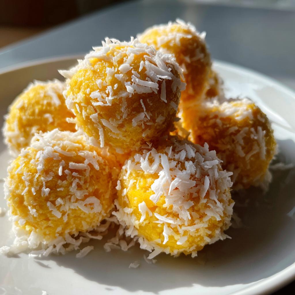 Mango Coconut Truffles - detail 1