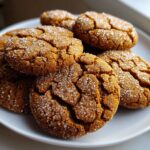 Molasses Ginger Cookies