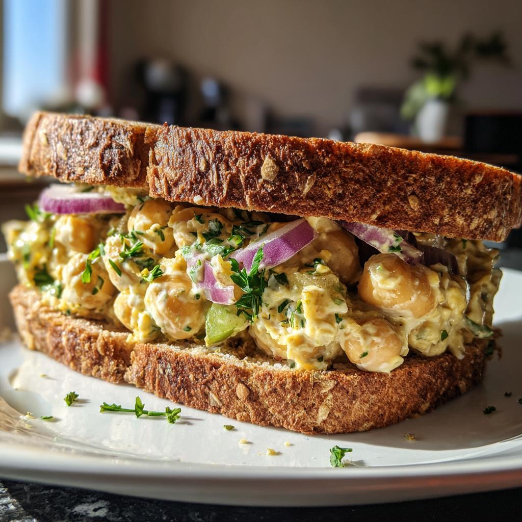 No-Chicken Salad Sandwich - detail 1
