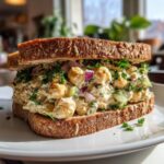 No-Chicken Salad Sandwich
