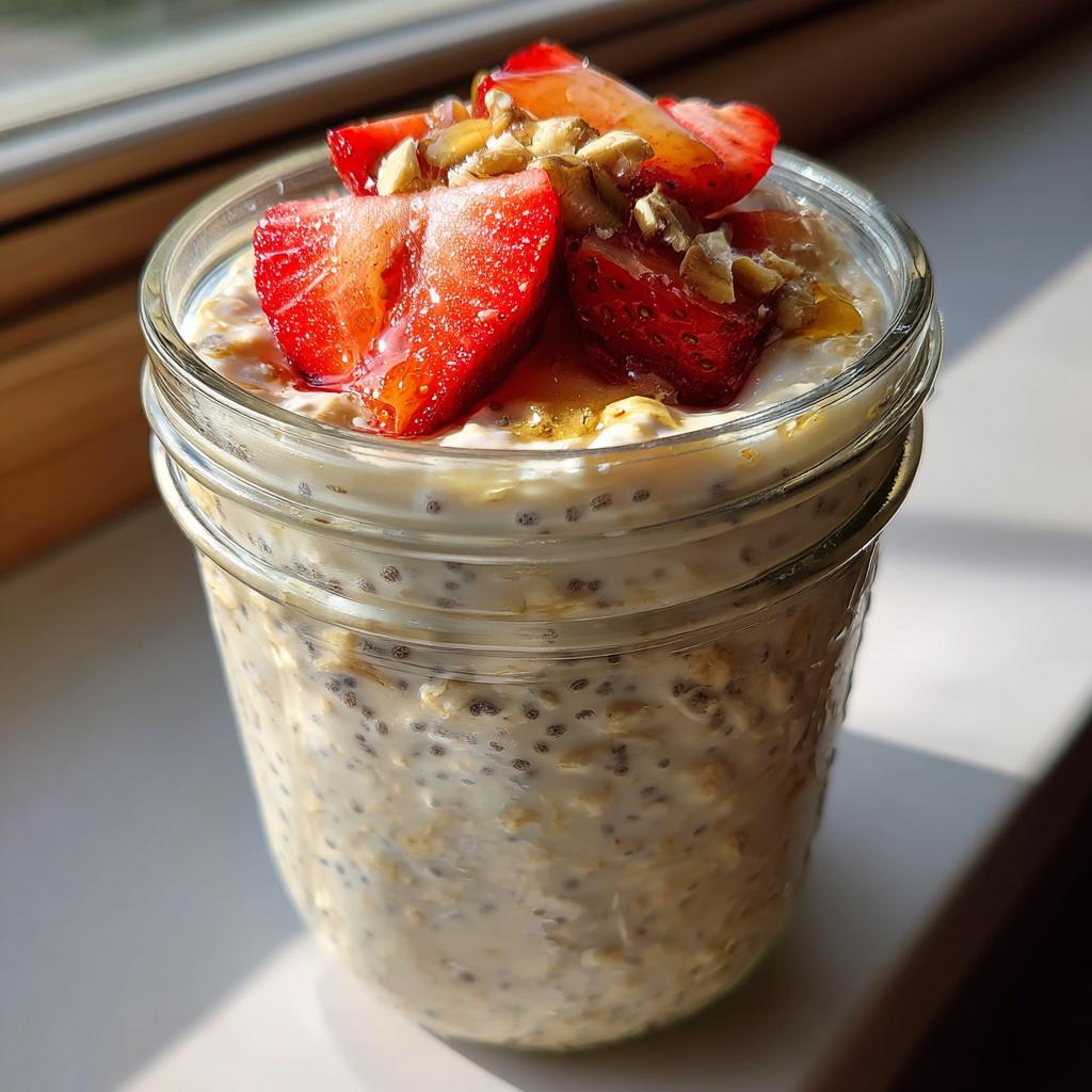 Overnight Oats with Chia Seeds