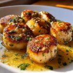 Pan-Seared Scallops with Lemon Butter