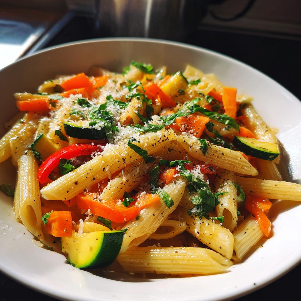 Pasta Primavera - detail 1