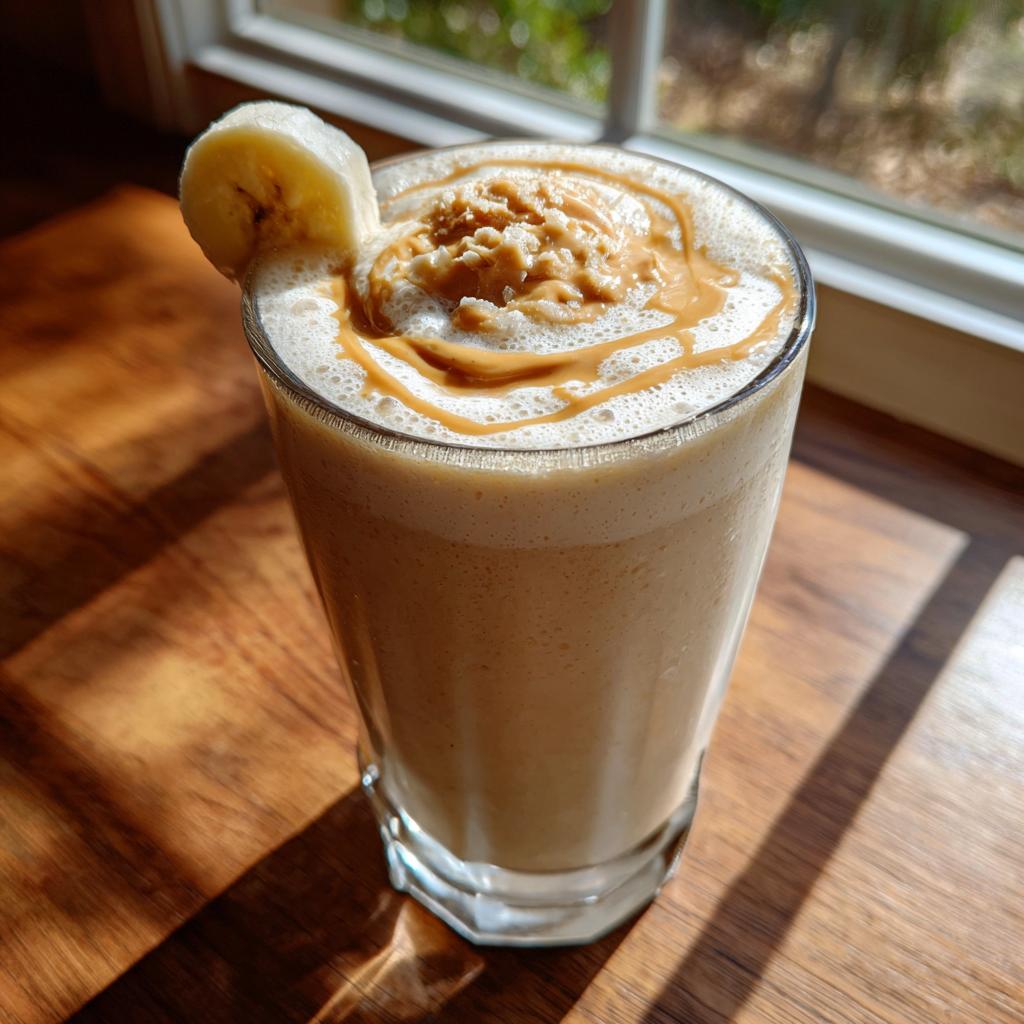 Peanut Butter Banana Smoothie - detail 1
