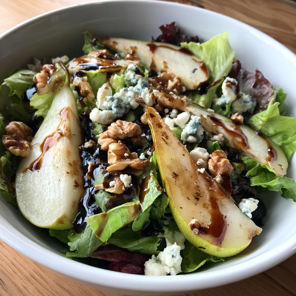 Pear Salad - detail 1