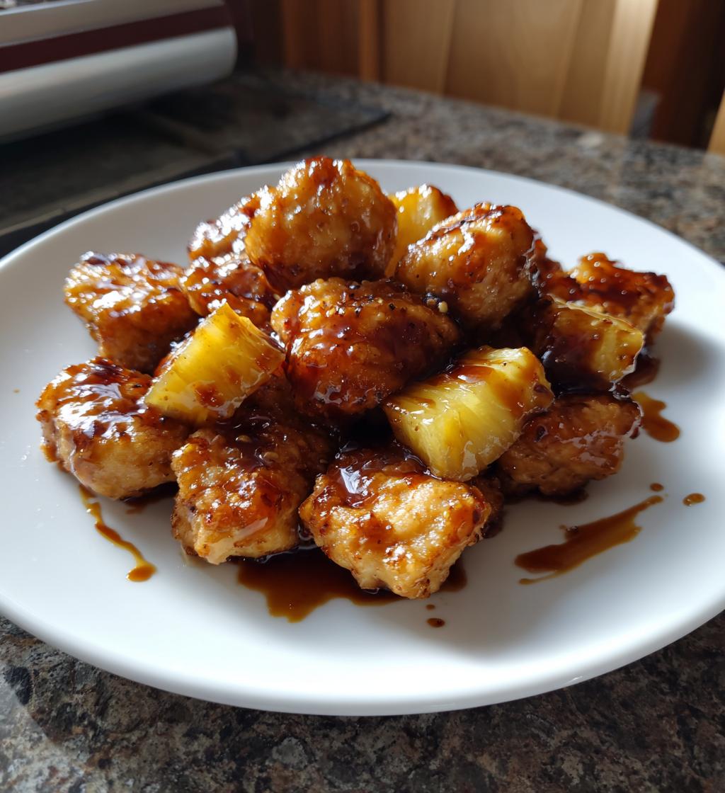 Pineapple Teriyaki Chicken Bites - detail 1