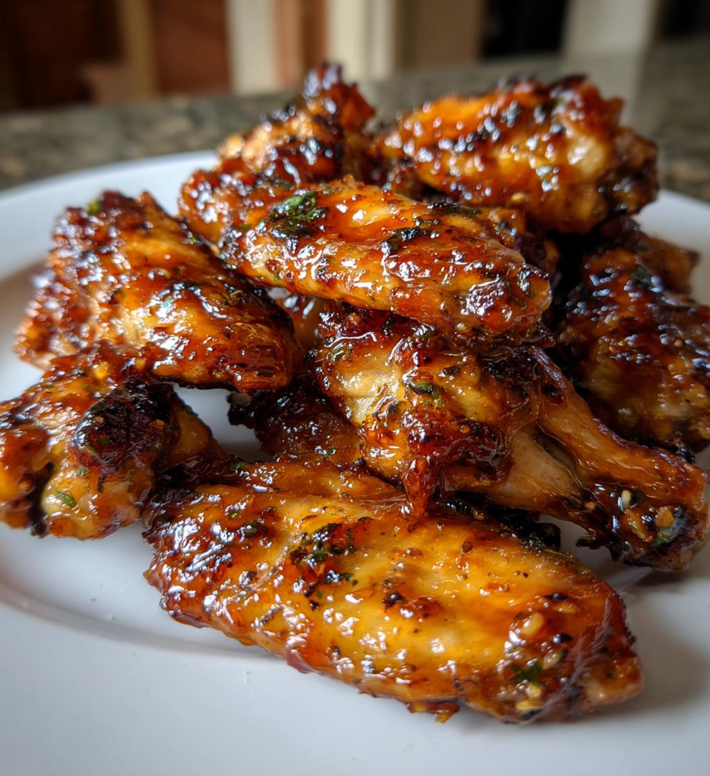 Pineapple-Teriyaki Chicken Wings - detail 1