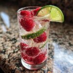 Raspberry Lime Sparkler