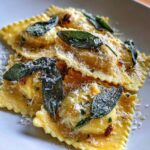 Ravioli with Brown Butter and Sage