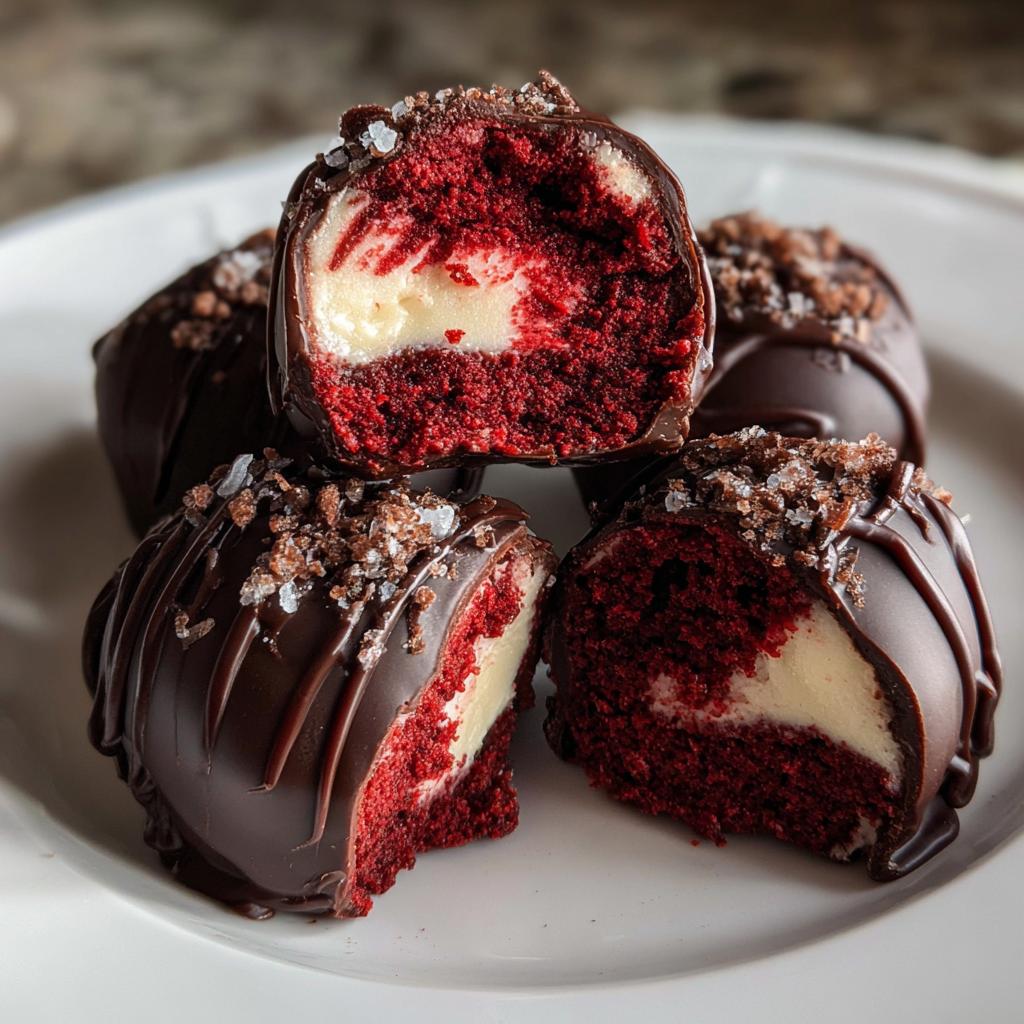 Red Velvet Cake Truffles - detail 1