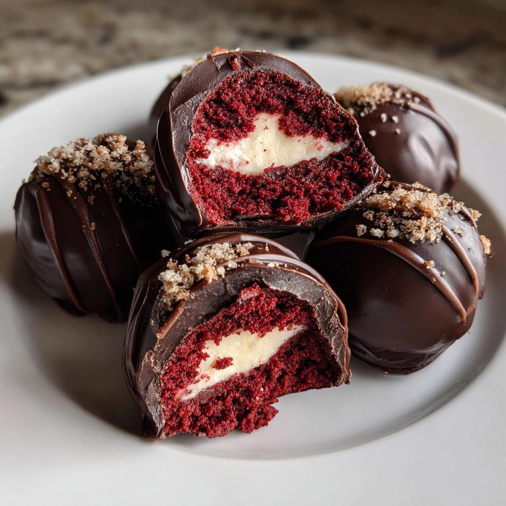 Red Velvet Cake Truffles