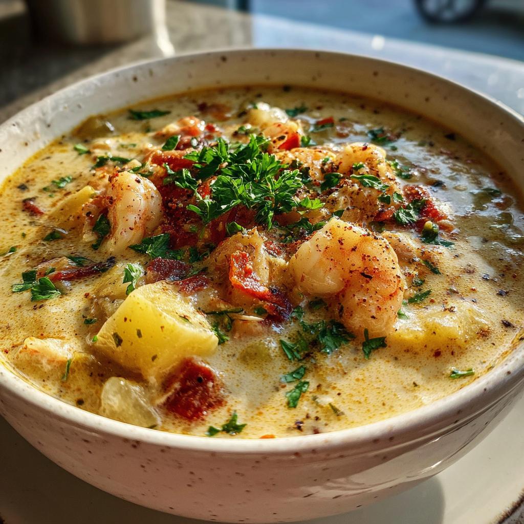 Seafood Chowder - detail 1